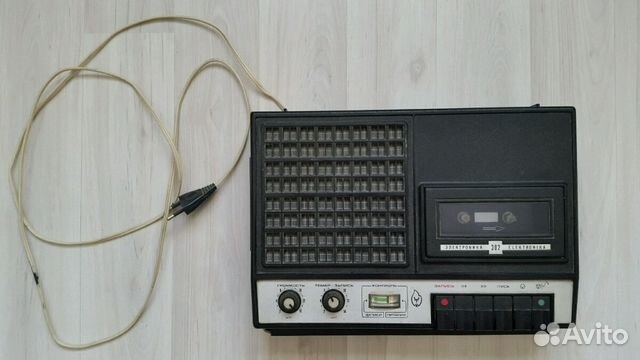 Электроника - 302 кассетный магнитофон