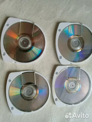 4 диска для psp