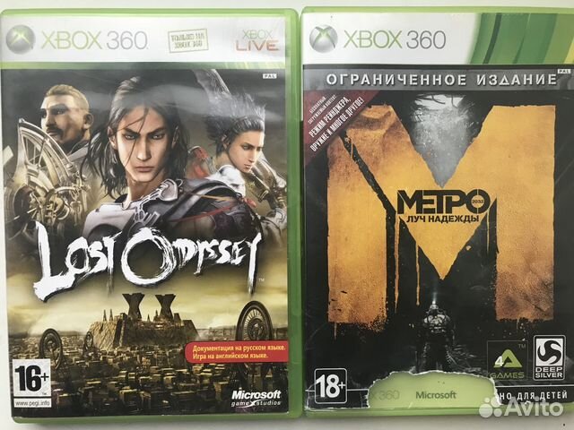 Lost Odyssey и Metro Last Light на Xbox 360