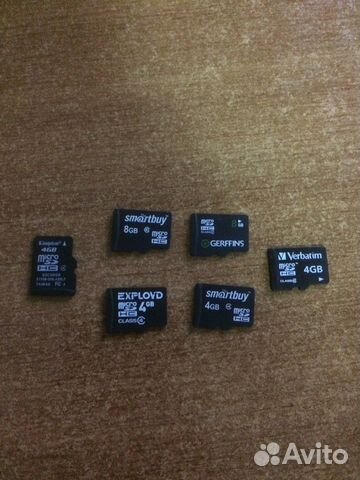 Карта памяти MicroSD 8GB