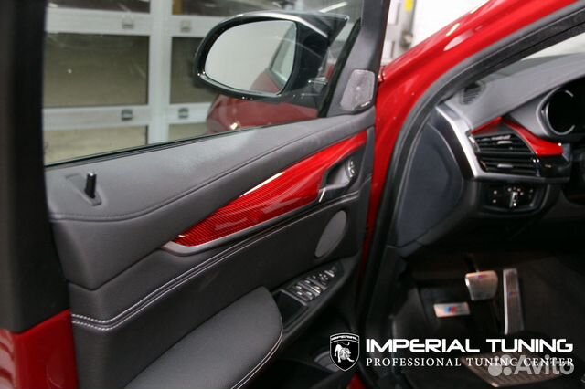 Карбоновые молдинги салон BMW X6 f16/f15/f86 Карбоновые молдинги салон BMW X6 f16/f15/f86