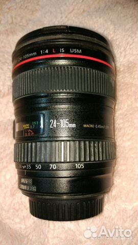 Объектив Canon ef 24-105mm 1:4 L IS USM