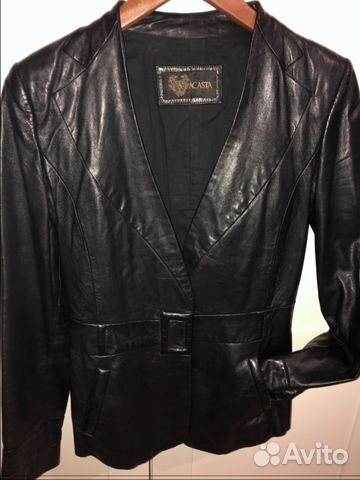 Кожаный пиджак фирмы Acasta