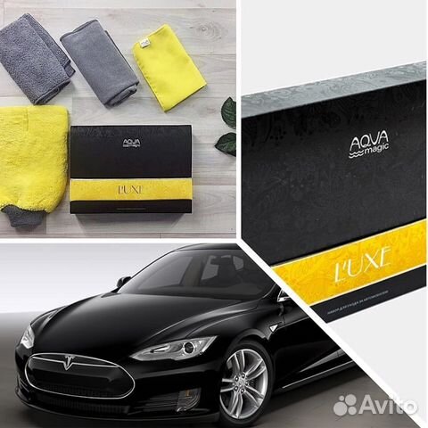 Подарочный набор luxe для ухода за автомобилем Подарочный набор luxe для ухода за автомобилем