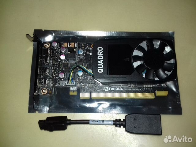 Видеокарта Nvidia Quadro P400