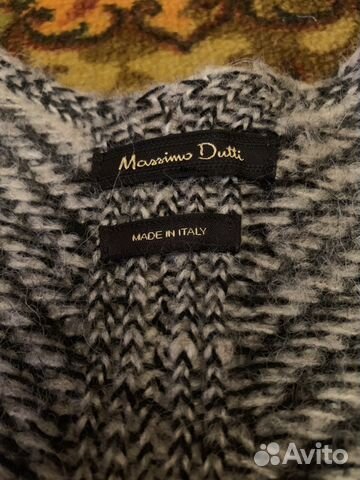 Пончо-накидка шерсть/мохер новая