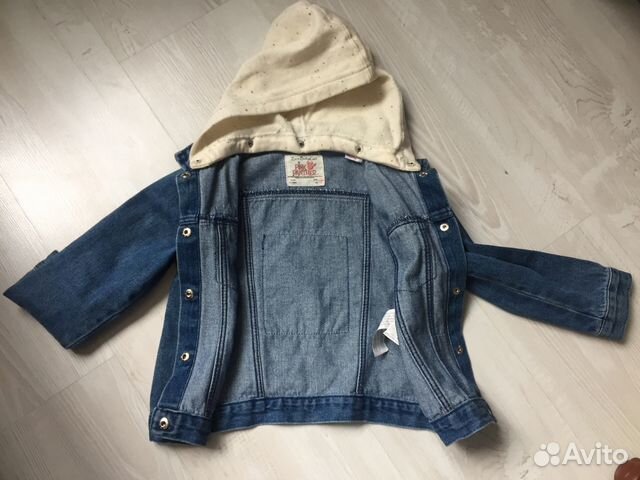 Куртка Джинсовая Zara Куртка Джинсовая Zara