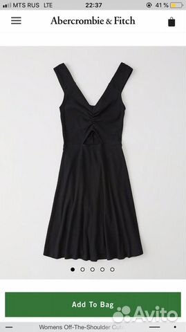 Новое платье Abercrombie&Fitch размер 42-46