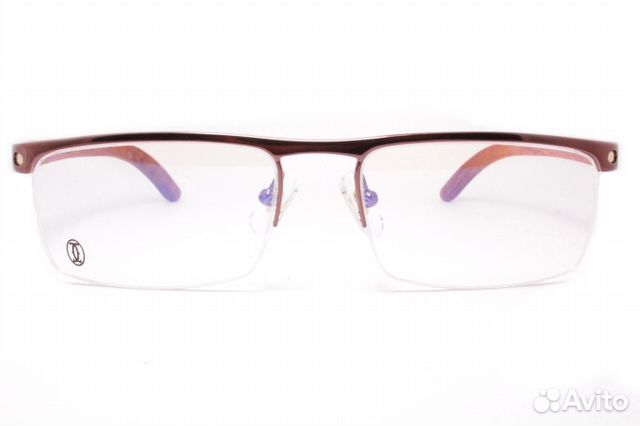 Мужская оправа для очков Cartier Santos Copper