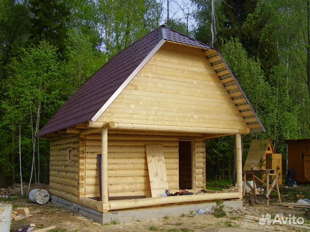 Сруб дома/бани