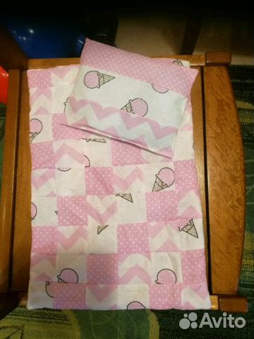 Комплект постели для кукол Комплект постели для кукол