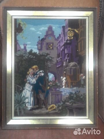 Старинная, антикварная вышивка