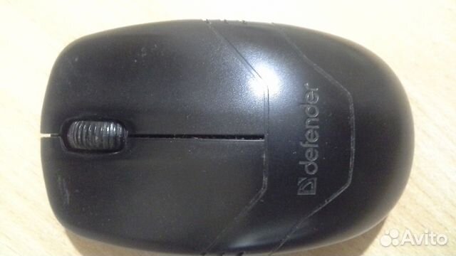 Мышь Defender MM-025 Nano Datum Black USB,беспрово