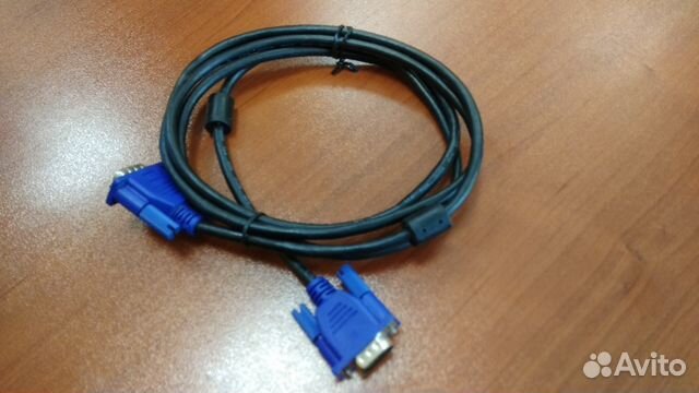 Новый качественный кабель монитор компьютер