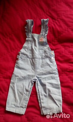 Джинсовый полукомбинезон LaRedoute