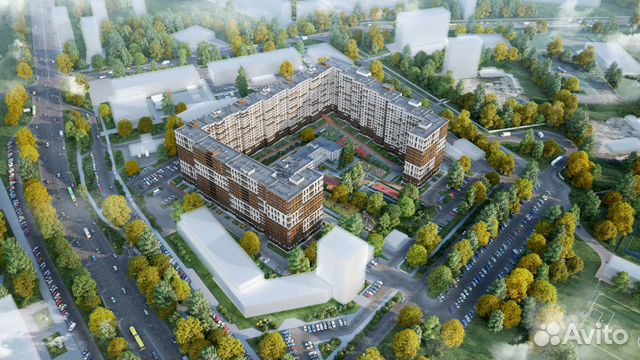 1-к квартира, 41.4 м², 6/17 эт.