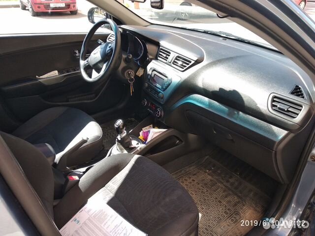 KIA Rio 1.6 МТ, 2013, 85 000 км