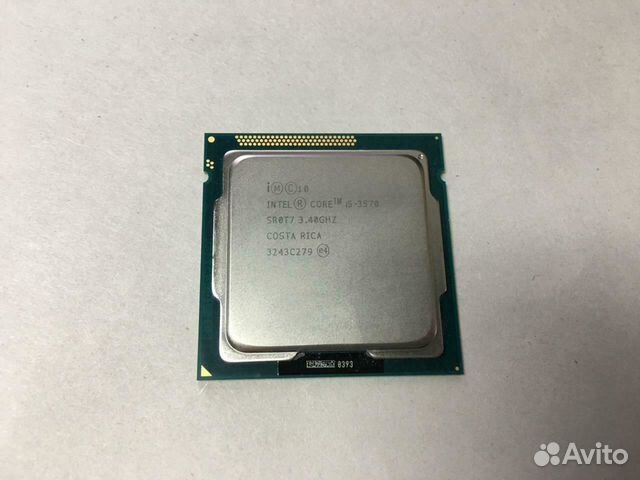 Intel Core i5 3570 4 ядра 3,80 GHz