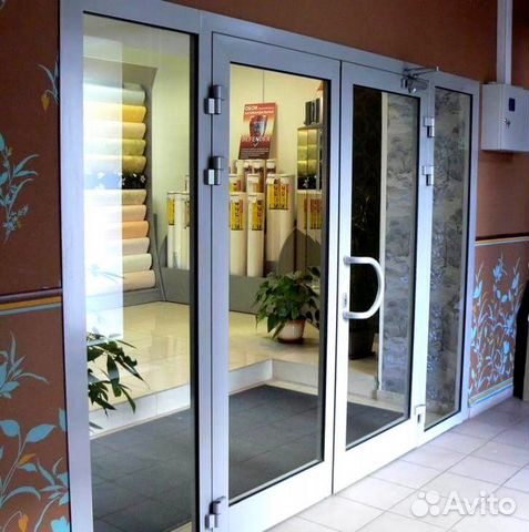 Дверь входная алюминиевая Дверь входная алюминиевая