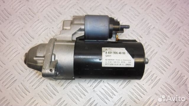 Стартер Mercedes ML GLE W166