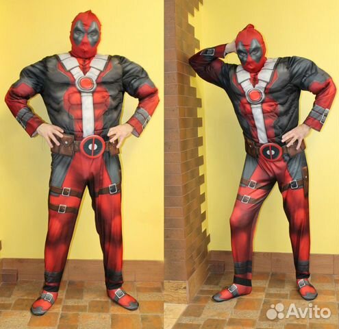 Костюм на Хэллоуин Deadpool - Delux