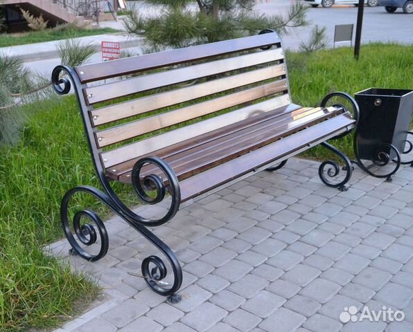 Скамейка садовая Лавка кованная Скамейка садовая Лавка кованная