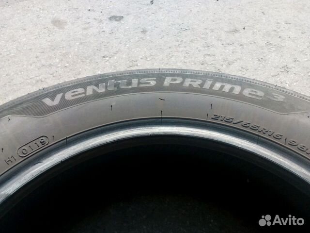 Hankook ventus prime 3 R16/215/65 2019г