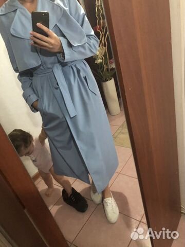 Тренч плащ