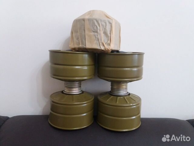 Новые Фильтры гп -7к для противогаза с пломбой Новые Фильтры гп -7к для противогаза с пломбой
