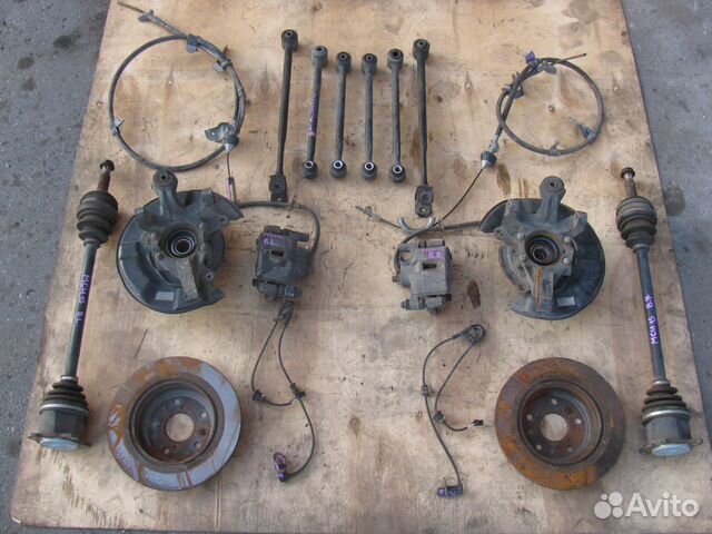 Задняя подвеска Lexus RX300 MCU15 1MZ Задняя подвеска Lexus RX300 MCU15 1MZ