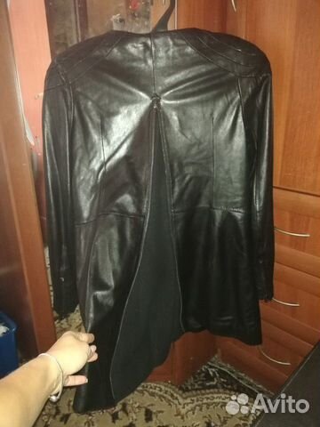 Кожаный плащ