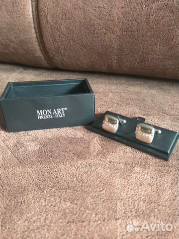Запонки Италия Mon Art Firenze Запонки Италия Mon Art Firenze