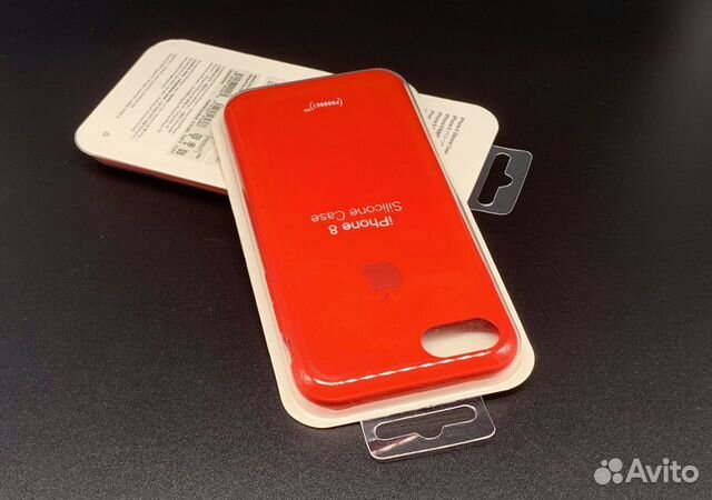 Оригинал iPhone 8 Чехол Силикон Красный Product Re