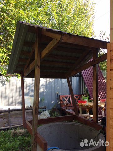 Навес для колодца