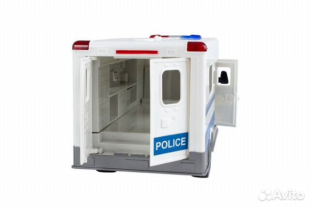 Полицейская машина на пульте Полицейская машина на пульте