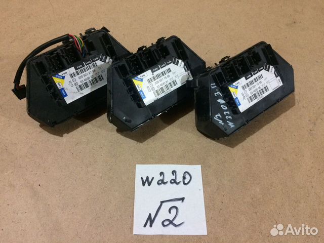 Блок комфорта двери Mercedes W220