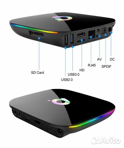 Android Smart TV BOX Q+ 6K 2/16GB Allwin H6 USB3.0 Android Smart TV BOX Q+ 6K 2/16GB Allwin H6 USB3.0