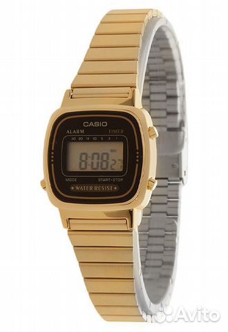 Часы женские, электронные Casio LA-670WGA-1 Часы женские, электронные Casio LA-670WGA-1