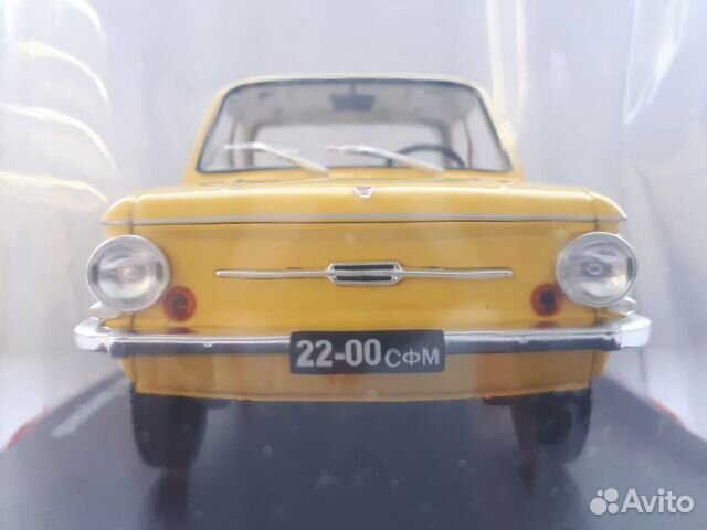 Легендарные Советские Автомобили Заз-968А 1:24 Легендарные Советские Автомобили Заз-968А 1:24