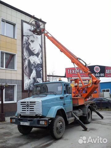 Услуги автовышки телескоп 18-22 метра Услуги автовышки телескоп 18-22 метра