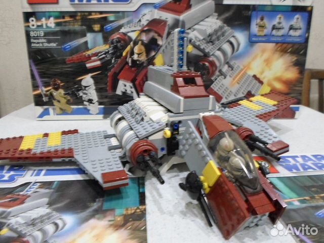 Lego Star Wars (8019) Republic Attack Shuttle Lego Star Wars (8019) Republic Attack Shuttle