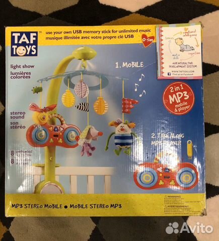 Мобиль Taf Toys c мр3