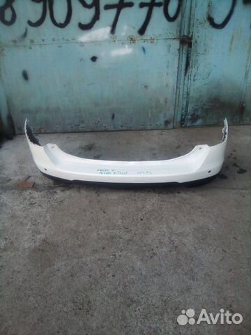 Nissan X-Trail задний бампер 2015-2016г