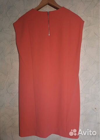 Платье, коралловое, новое, Warehouse,скорее на 44р