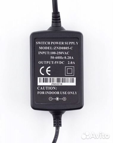 Блок питания 5v 2A (5в 2А ) разъем 5,5х2,1 мм Блок питания 5v 2A (5в 2А ) разъем 5,5х2,1 мм