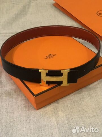 Hermes винтажный ремень
