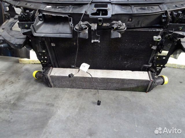 Audi A8 D4 ноускат Капот Крыло Бампер Фара Радиато