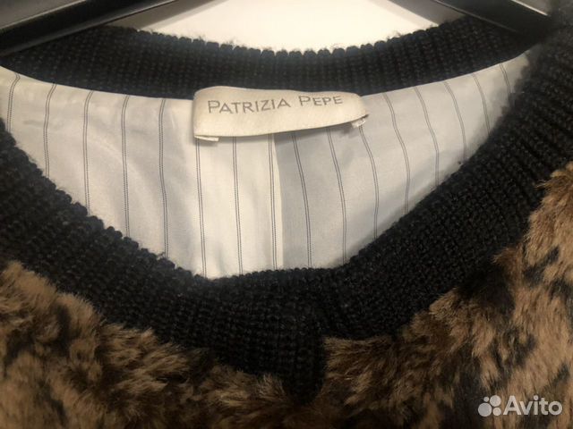 Меховое пальто Patrizia Pepe Меховое пальто Patrizia Pepe