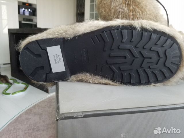 Сапоги меховые TOM ford оригинал