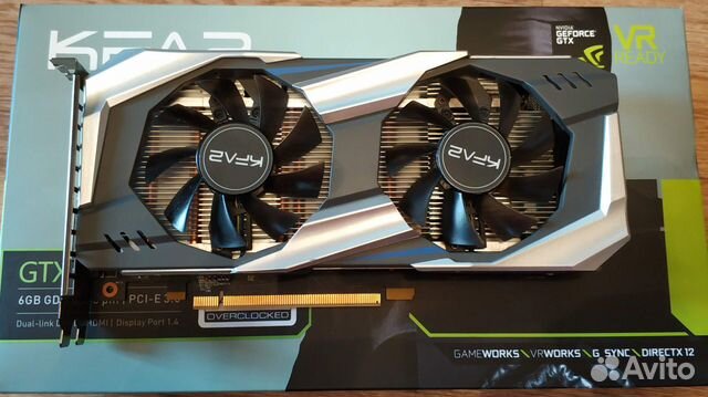 Nvidia GTX 1060 6gb KFA2 Nvidia GTX 1060 6gb KFA2